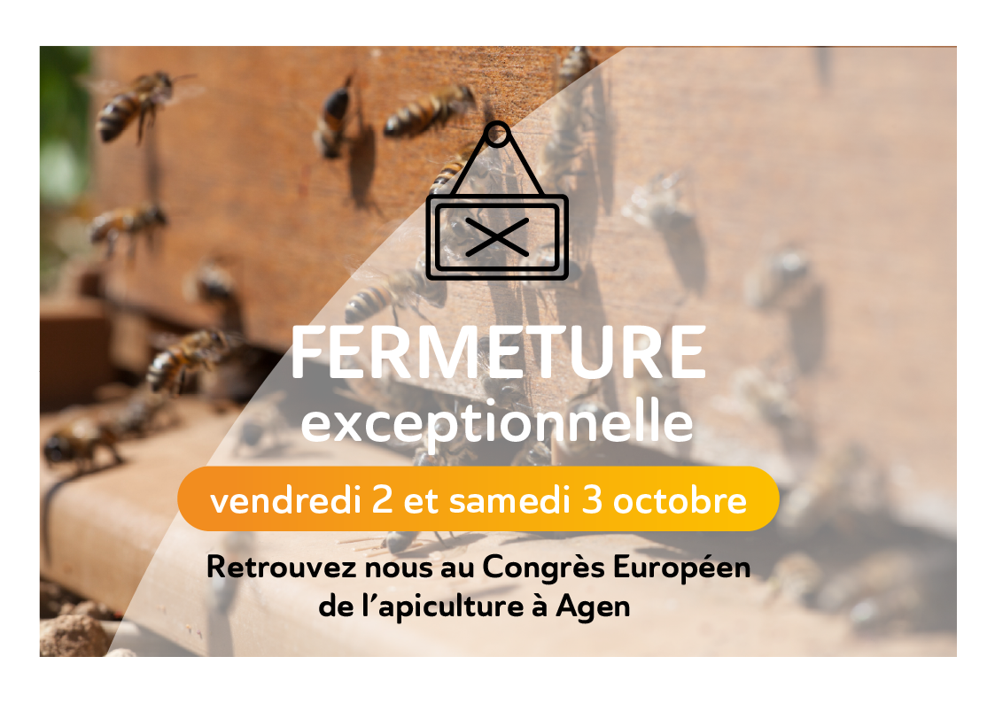 FERMETURE 2-3 OCTOBRE 2026